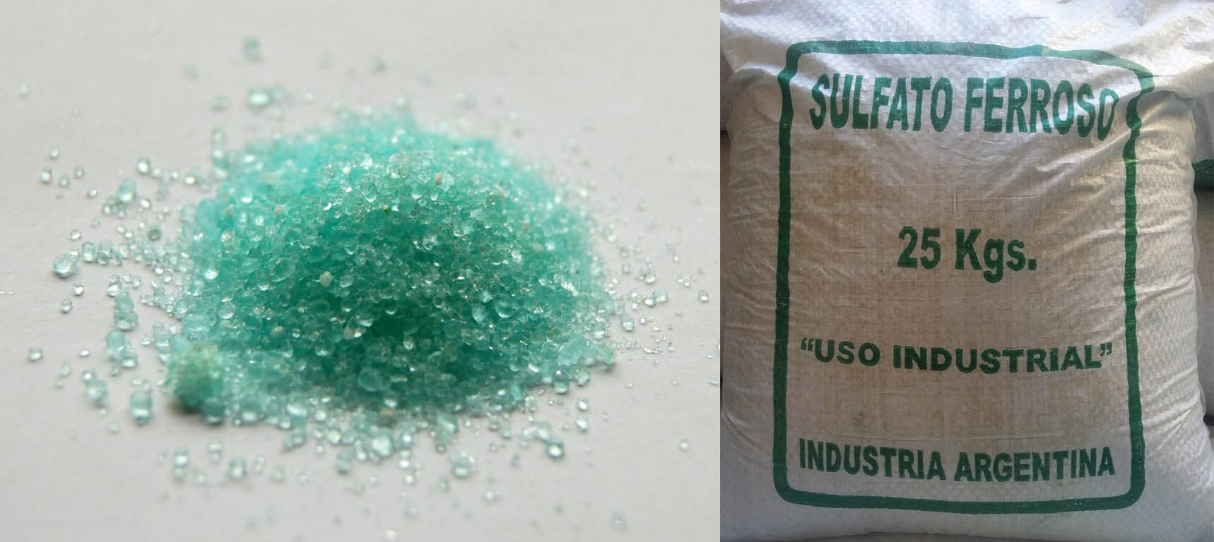 Sulfato de hierro: Qué es y sus aplicaciones en la industria